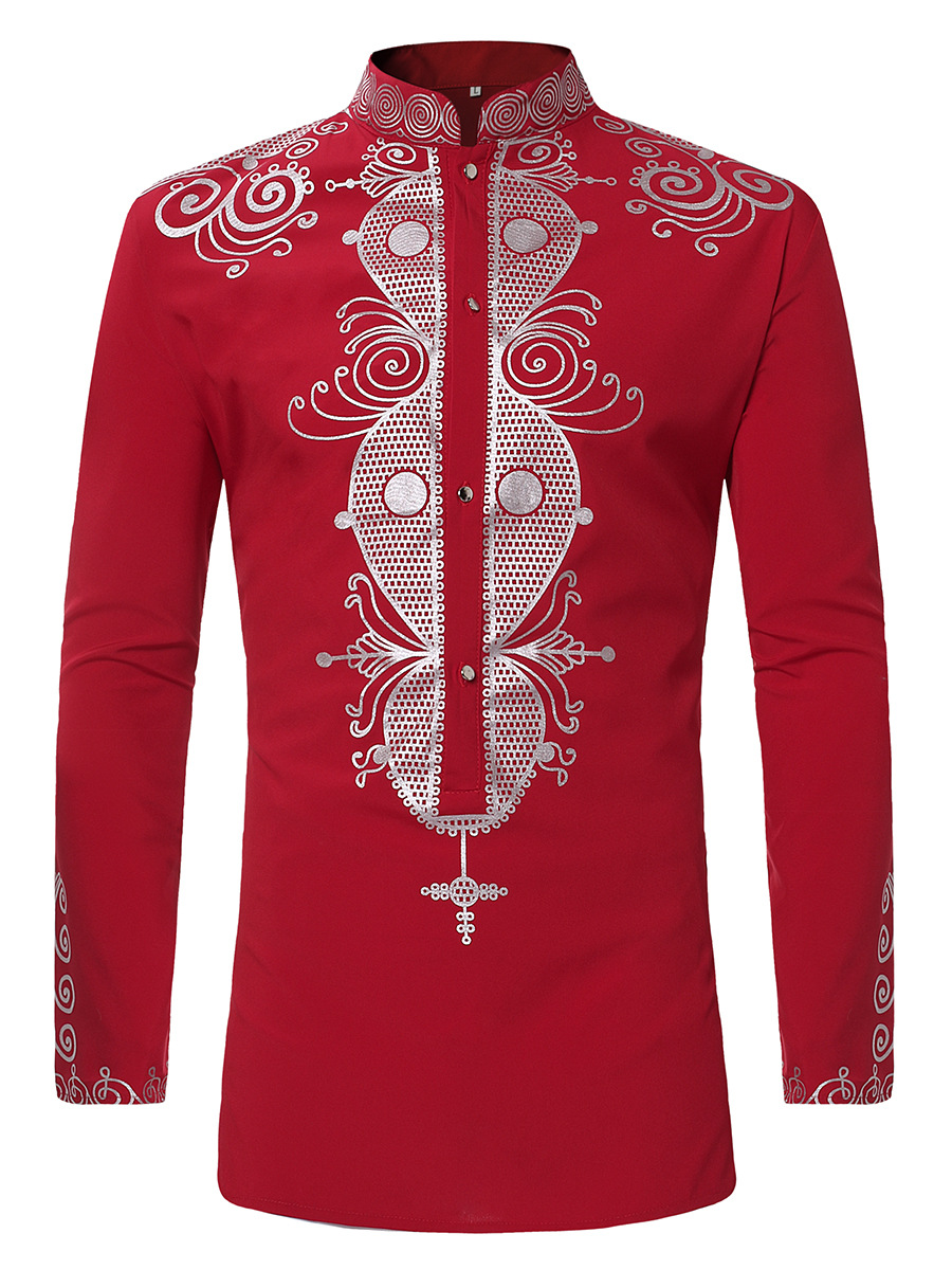 Dashiki Shirt Men - African Clothes for Men Dashiki Summer