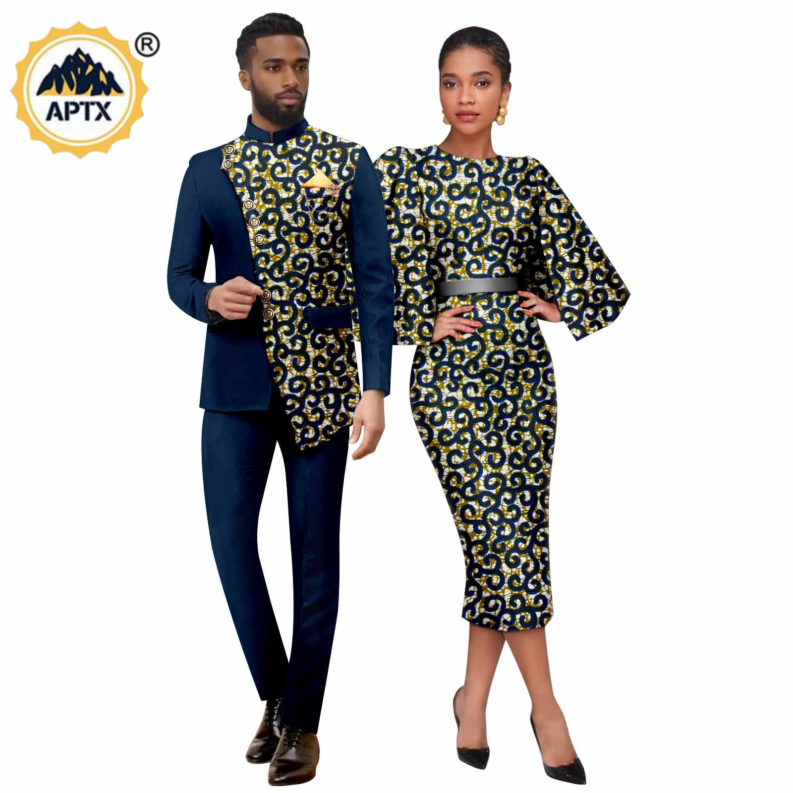 Dashiki Shirt Men - African Print Batwing Sleeve Slim Dresses