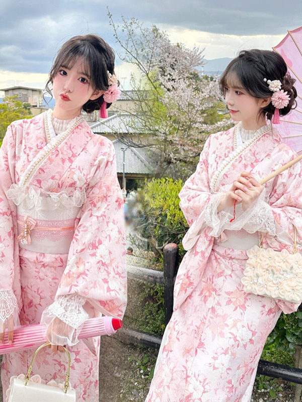 Ethnic Wear - New Traditional Japanese Kimono Dress Photography
