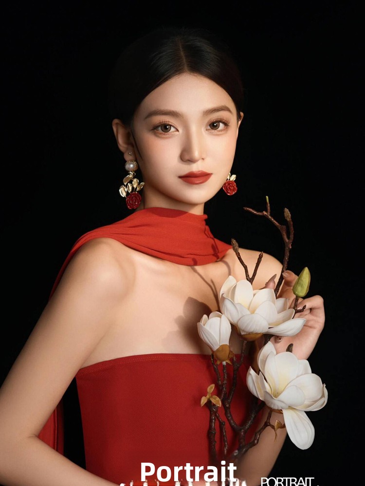 Red Retro Chinese Style Dress  - Ethnic Fashion Dress reseña y precio