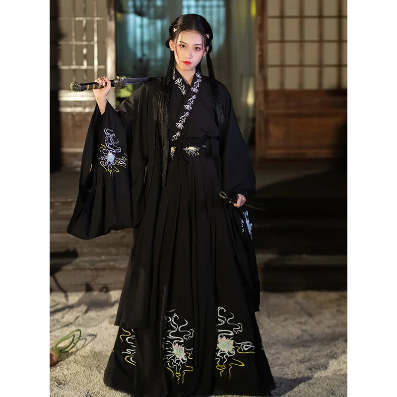 Modern Hanfu Woman Chinese Tra - Hanbok Modern Set reseña y precio
