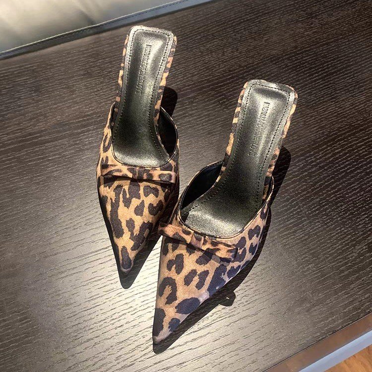 women's leopard-print pointed  - Ethnic Fashion In reseña y precio