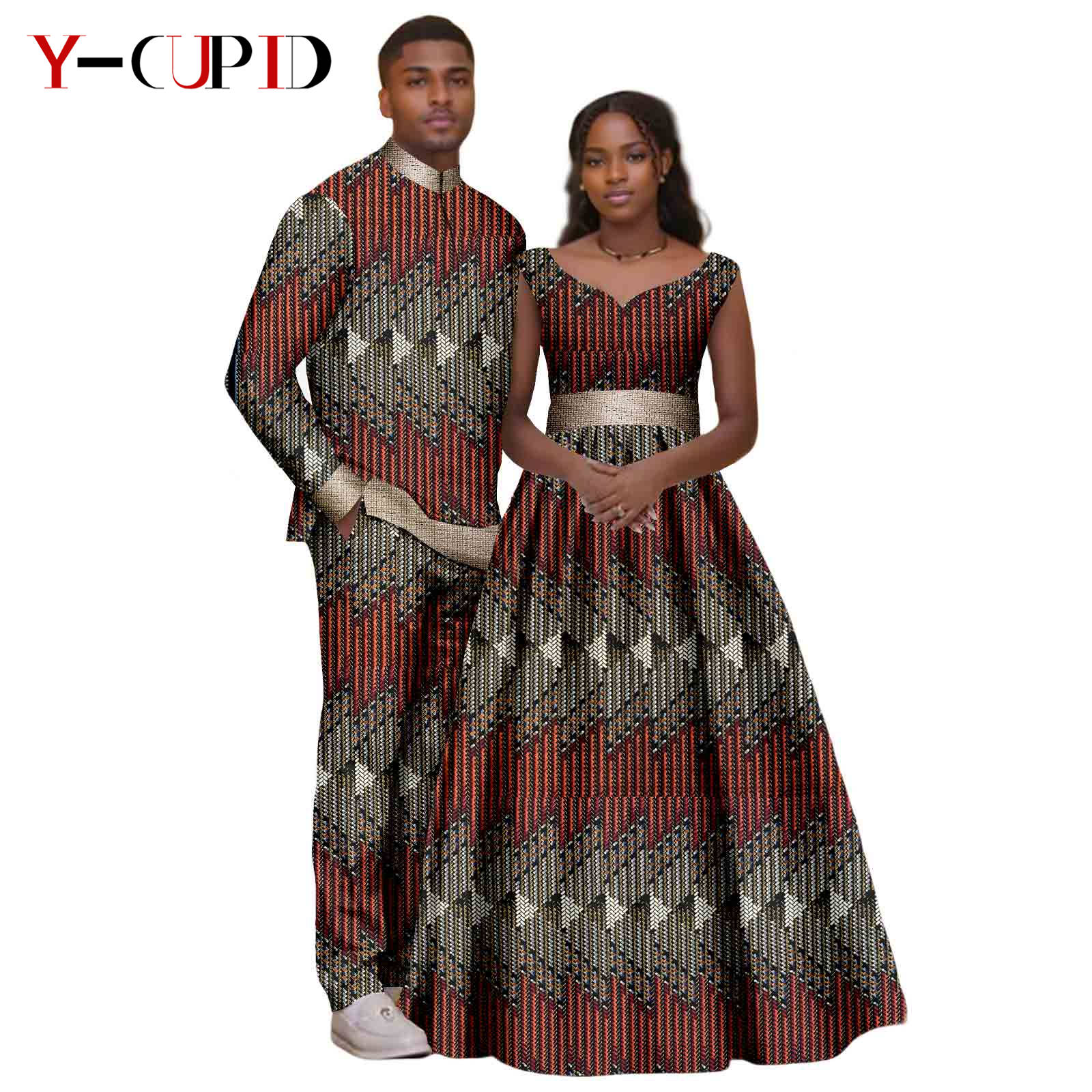 African Print V-neck Long Tutu - Dashiki Shirt Men reseña y precio