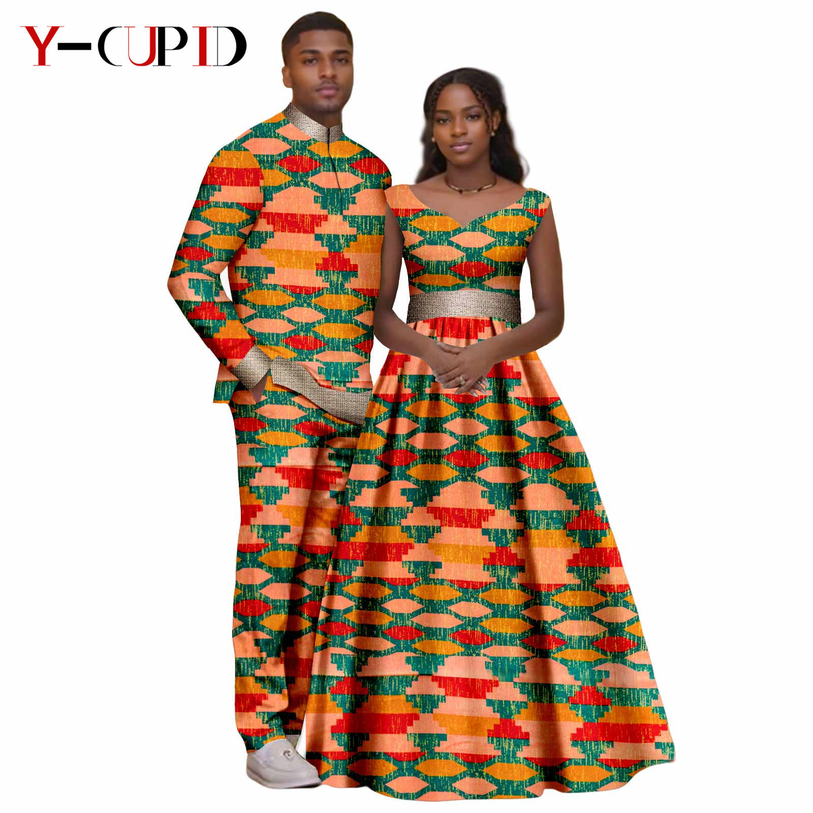 African Print V-neck Long Tutu - Dashiki Shirt Men reseña y precio