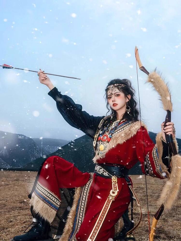 New Tibetan robe Tibet brigade - Ethnic Clothing & Online Fashion Store Khaadi Us reseña y precio