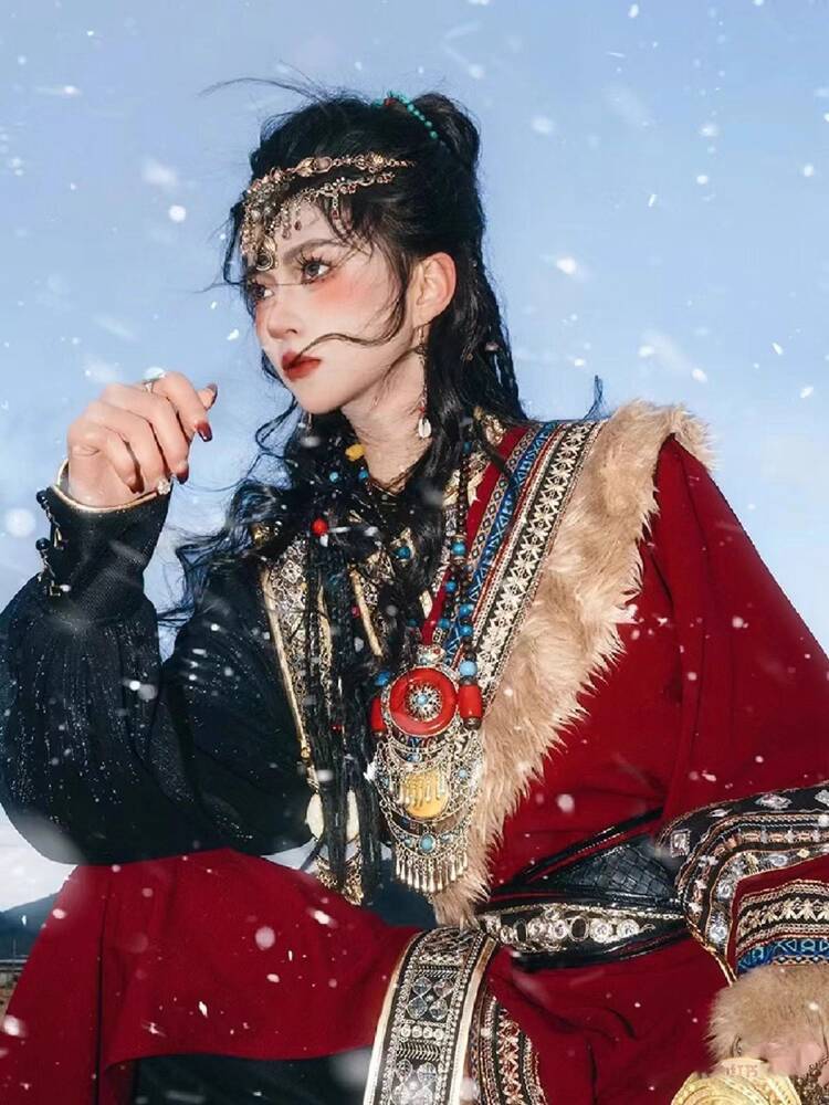 New Tibetan robe Tibet brigade - Ethnic Clothing & Online Fashion Store Khaadi Us reseña y precio