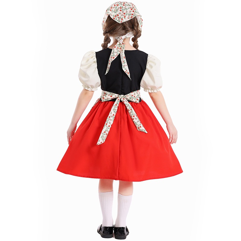 Children's Bavarian Farmhouse  - Ethnic Fashion Dress reseña y precio