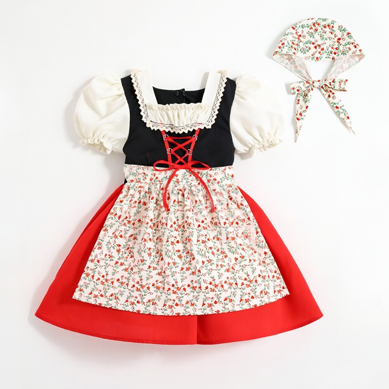 Children's Bavarian Farmhouse  - Ethnic Fashion Dress reseña y precio
