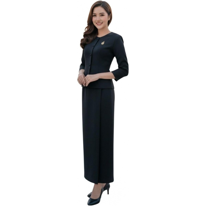 Traditional Thai Ruean Ton Lon - Thai Silk Blouse reseña y precio