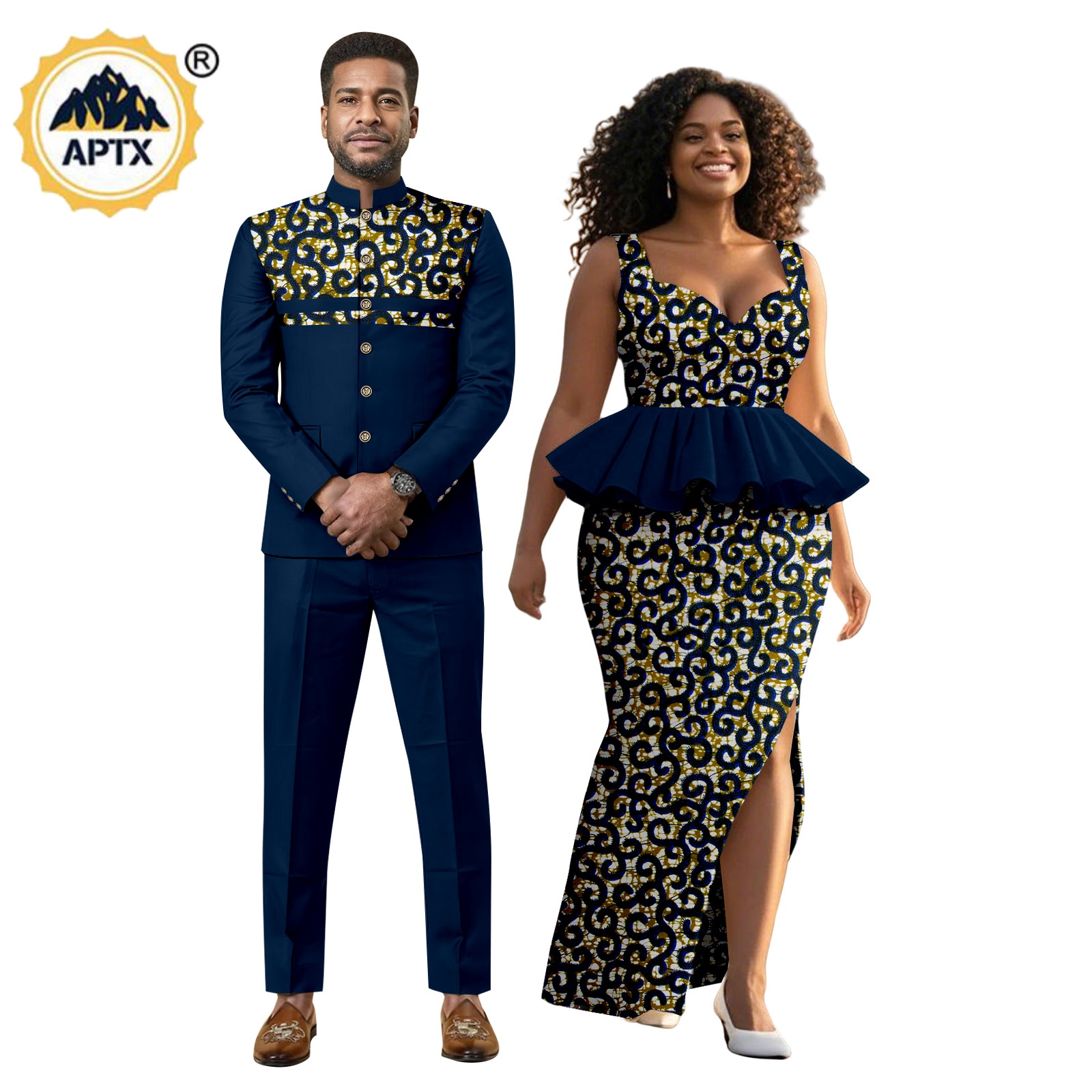 African Print Slim Dresses for - Dashiki Shirt Men reseña y precio