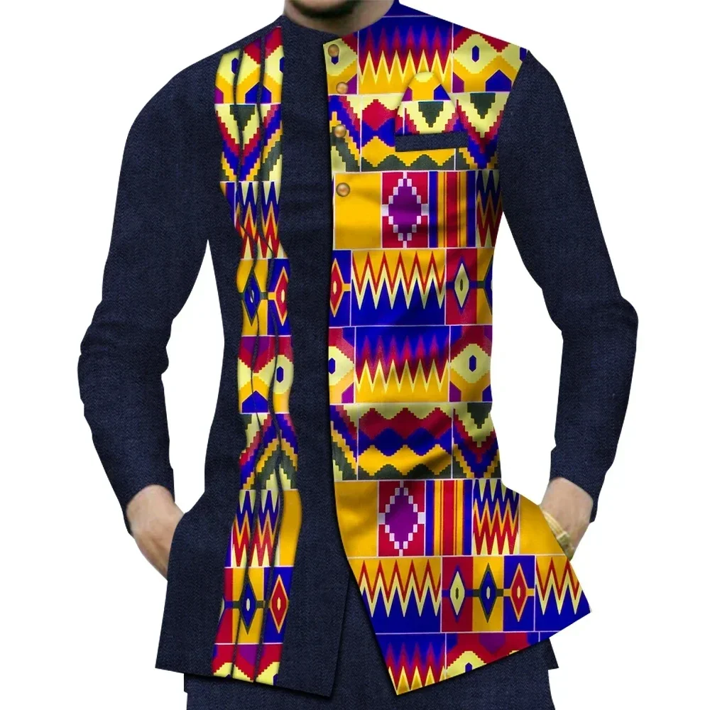 Casual 100% Cotton Mens Africa - Dashiki Shirt Men reseña y precio