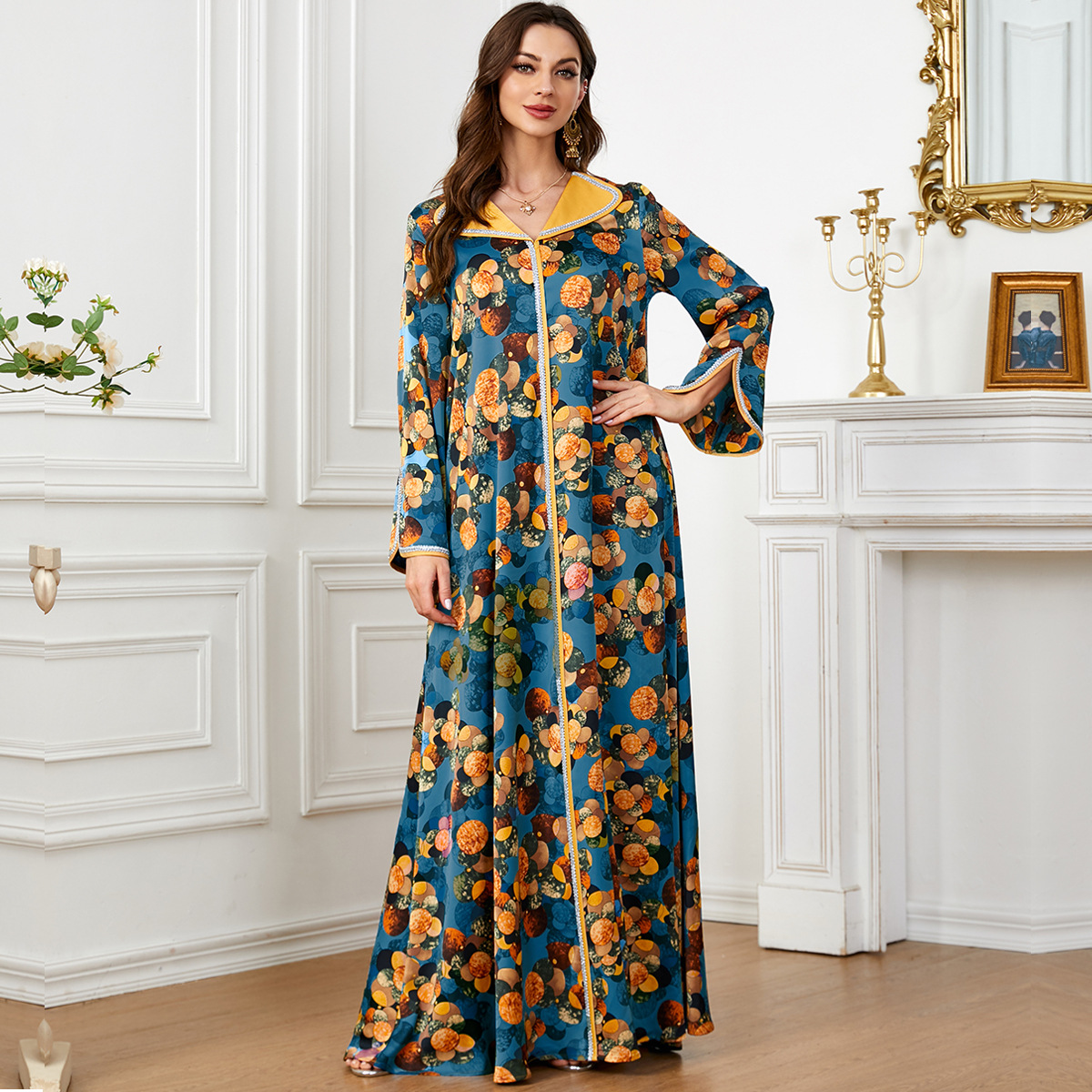 Fashionable Printed Dress for  - Ethnic Fashion Dress reseña y precio