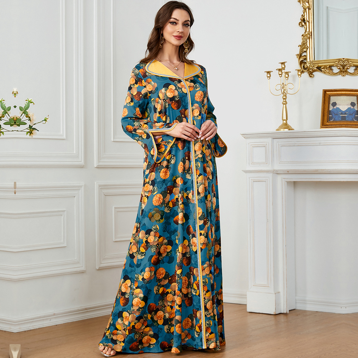 Fashionable Printed Dress for  - Ethnic Fashion Dress reseña y precio