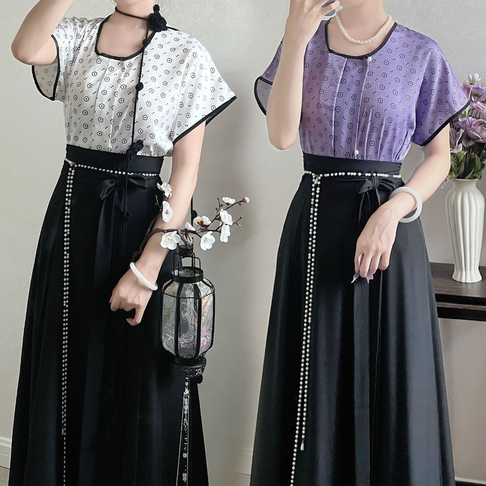 Tang Dynasty Hanfu Set - Women - Hanbok Modern Set reseña y precio