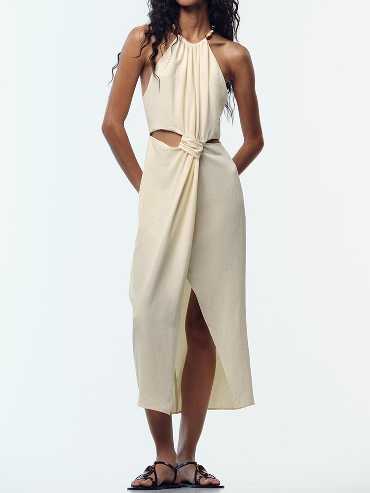 Fashionable Midi Dress ZA2025  - Ethnic Wear reseña y precio