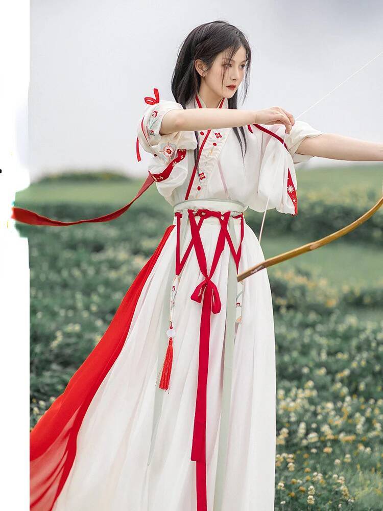 Hanfu Women Modern Chinese Tra - Hanbok Modern Set reseña y precio