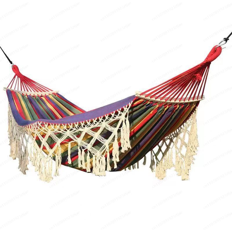 Bohemian Style tassel Hammock  - Ethnic Styling Tips reseña y precio