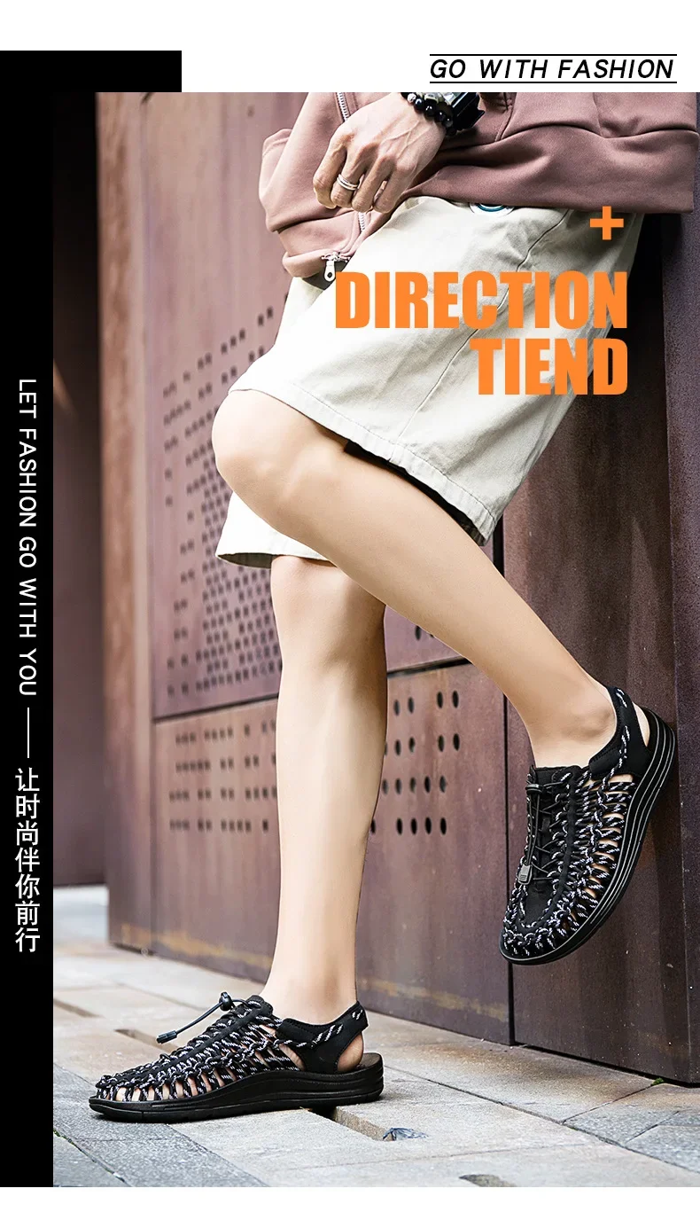2026 Men's charms Sandals Summ - Ethnic Fashion Men reseña y precio