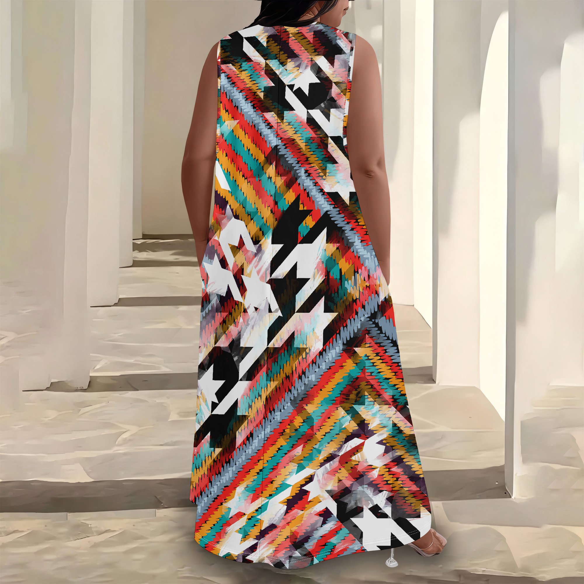 Plus Size Women's  Summerl Fas - Ethnic Fashion Dress reseña y precio