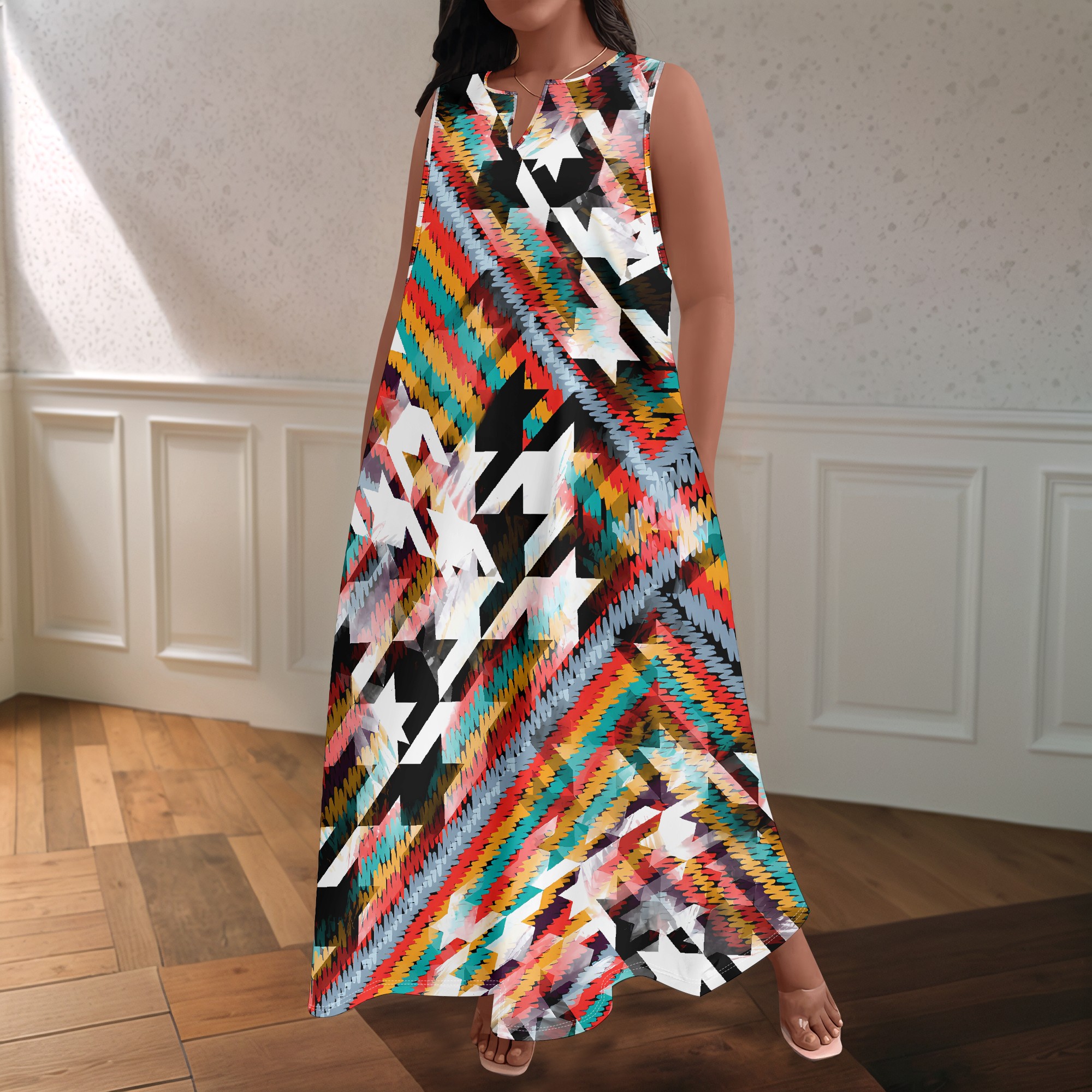 Plus Size Women's  Summerl Fas - Ethnic Fashion Dress reseña y precio