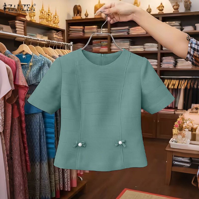 Woman Vintage Elegant Princess - Thai Silk Blouse reseña y precio
