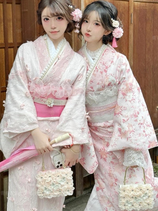 New Traditional Japanese Kimon - Ethnic Wear reseña y precio