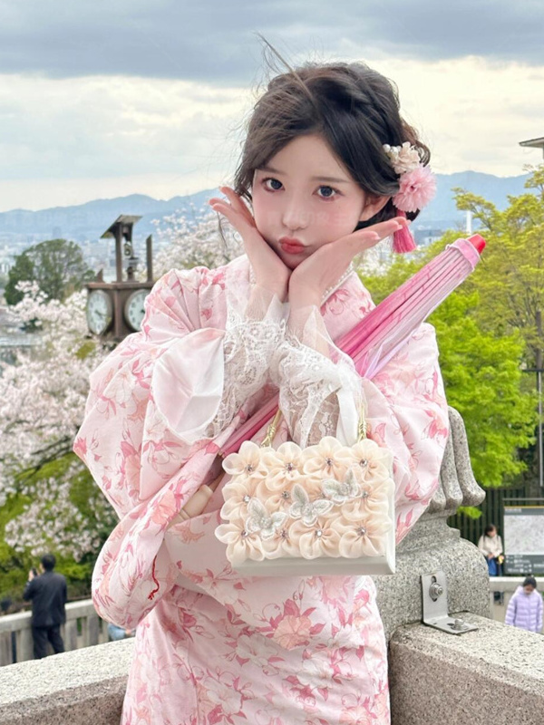 New Traditional Japanese Kimon - Ethnic Wear reseña y precio