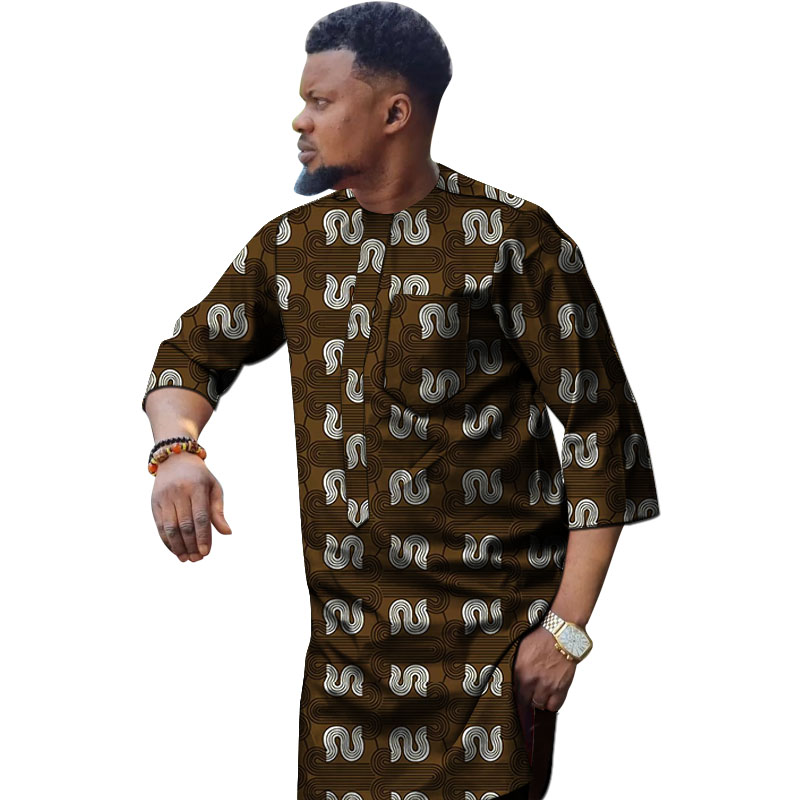 Nigerian Fashion Men's Shirt 3 - Dashiki Shirt Men reseña y precio