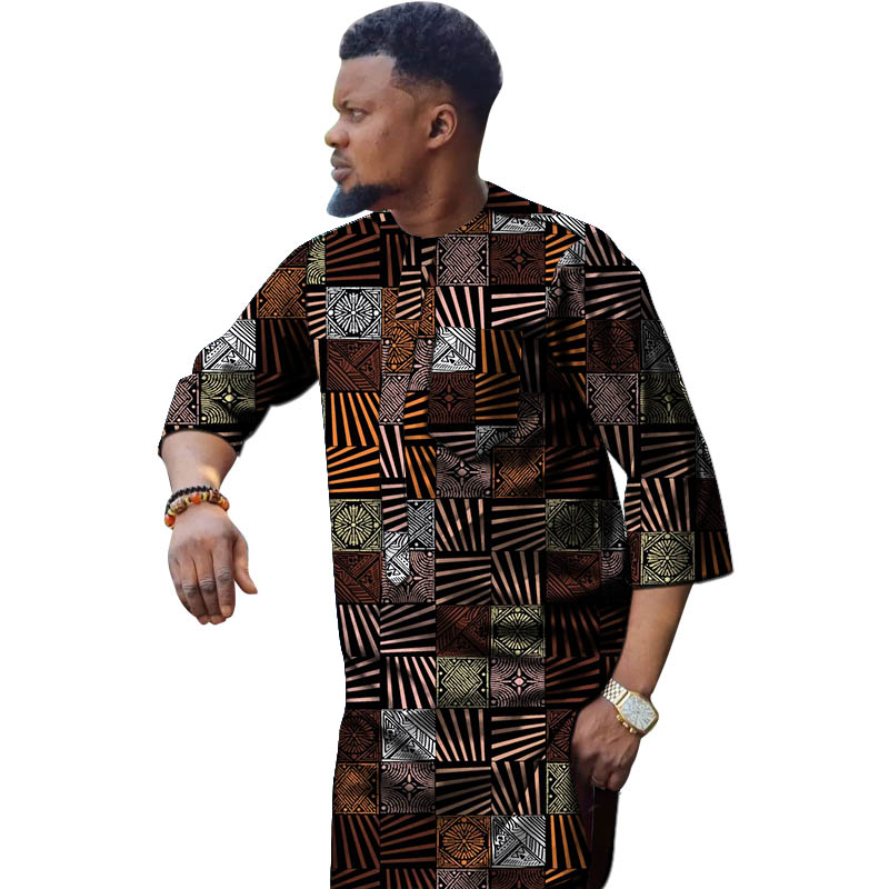 Nigerian Fashion Men's Shirt 3 - Dashiki Shirt Men reseña y precio