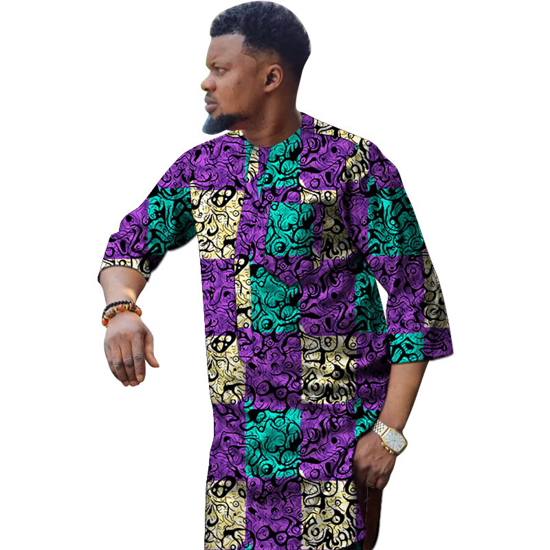 Nigerian Fashion Men's Shirt 3 - Dashiki Shirt Men reseña y precio