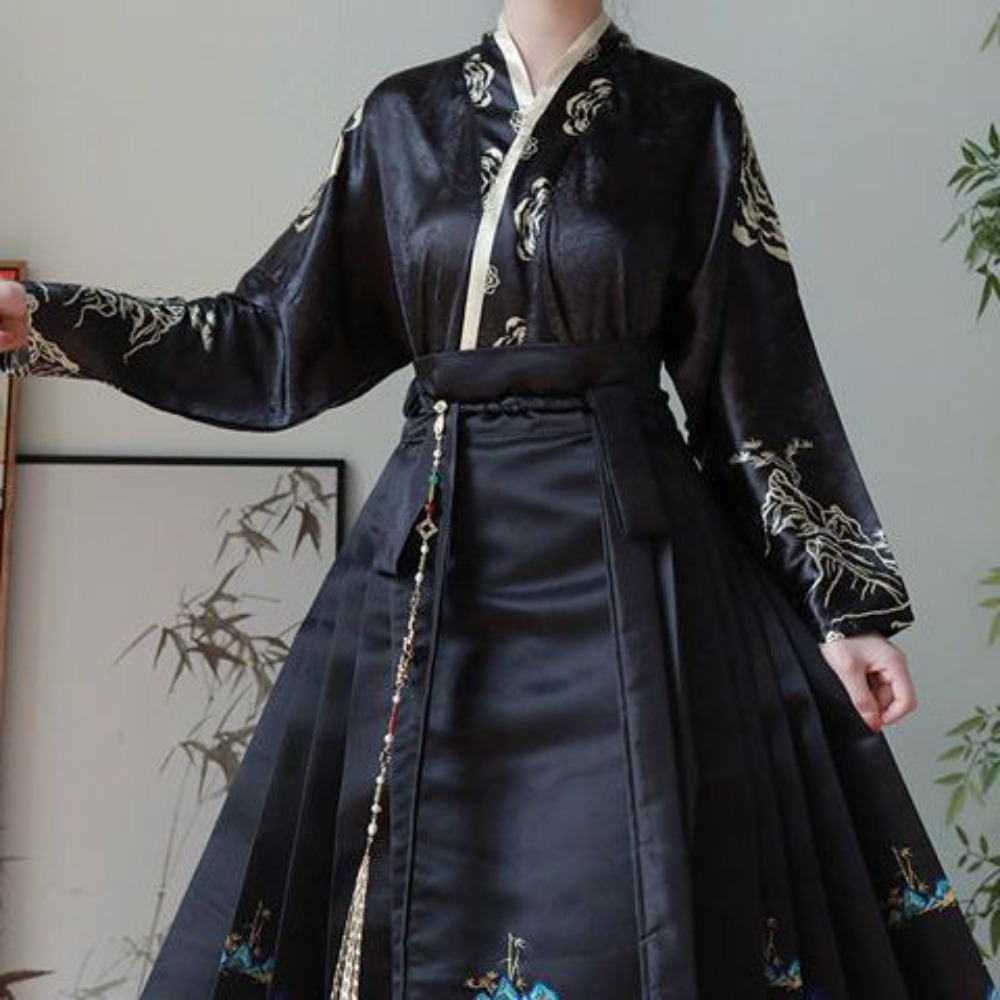 Original Ming Dynasty Hanfu Se - Hanbok Modern Set reseña y precio