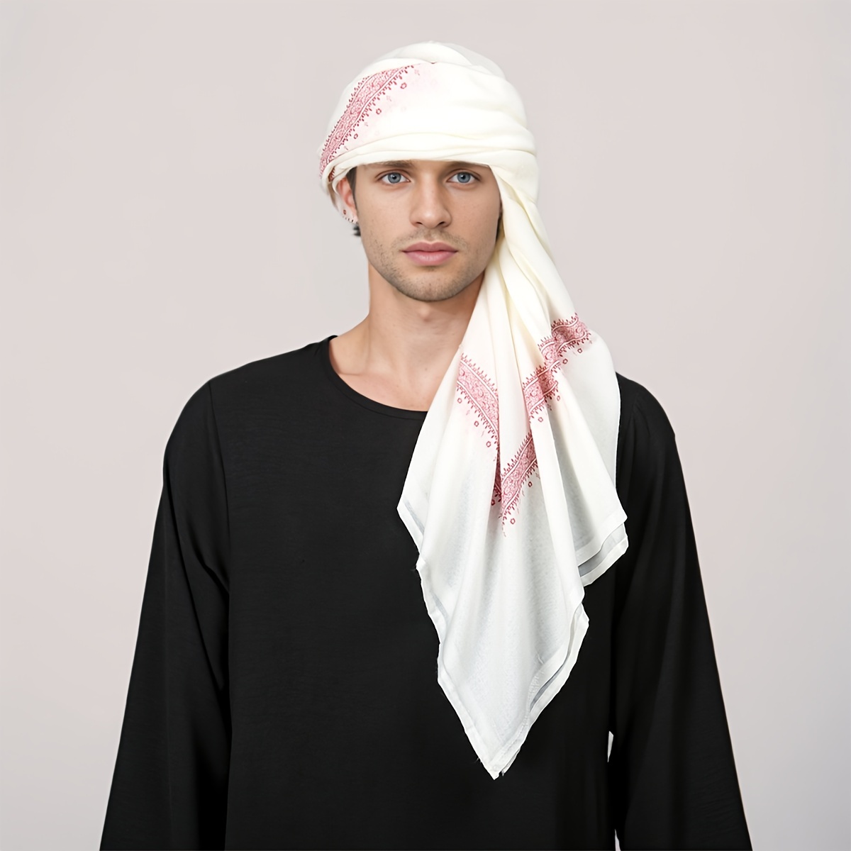 2025 Trendy Ethnic Prayer Scar - Ethnic Fashion Men reseña y precio