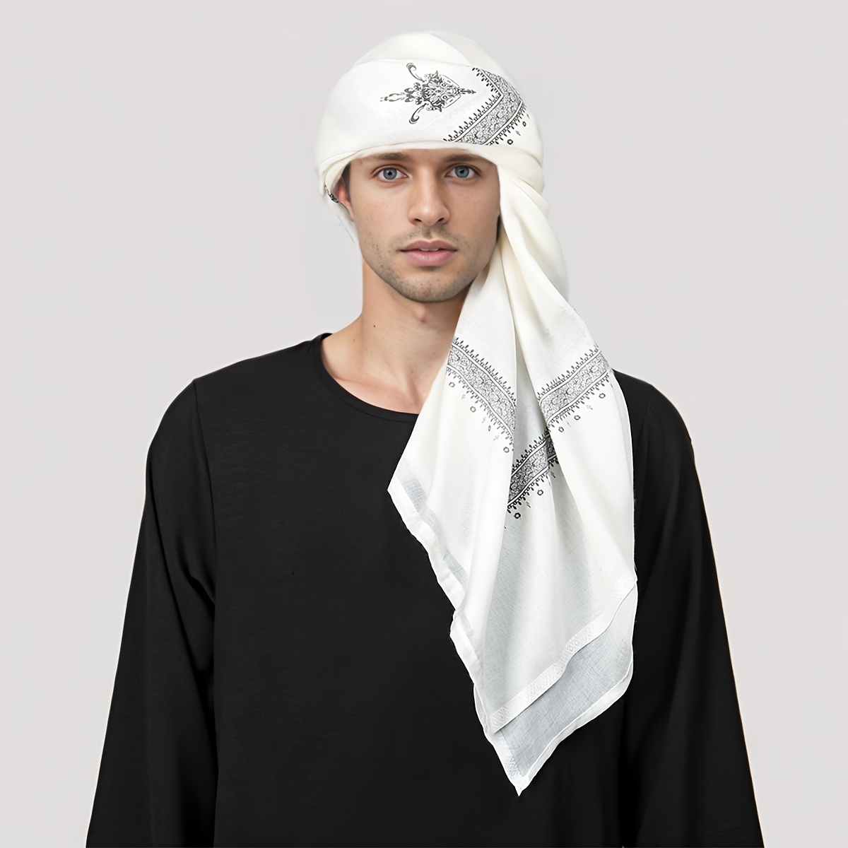 2025 Trendy Ethnic Prayer Scar - Ethnic Fashion Men reseña y precio