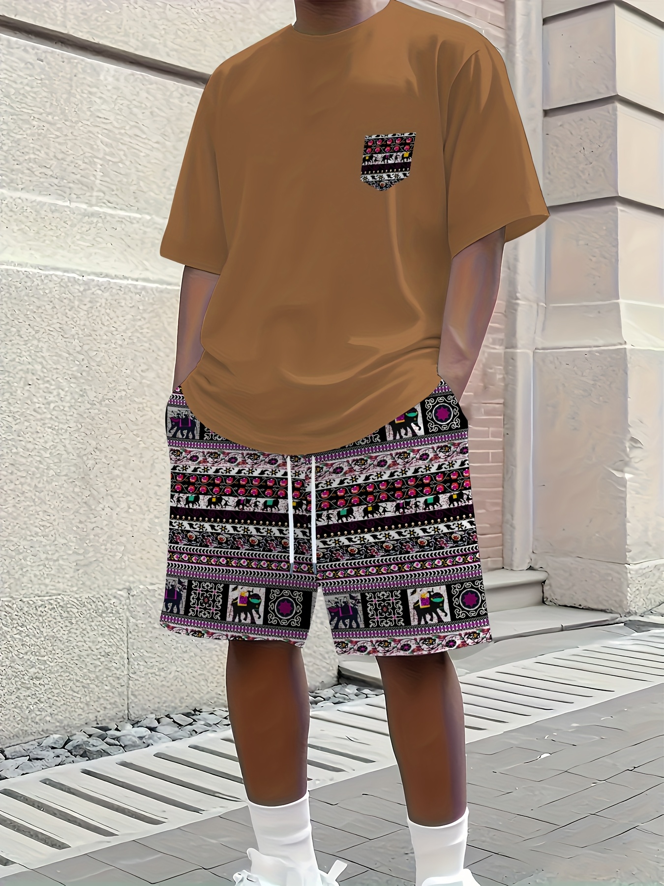 2026 Summer New Men's Short-Sl - Ethnic Fashion In reseña y precio