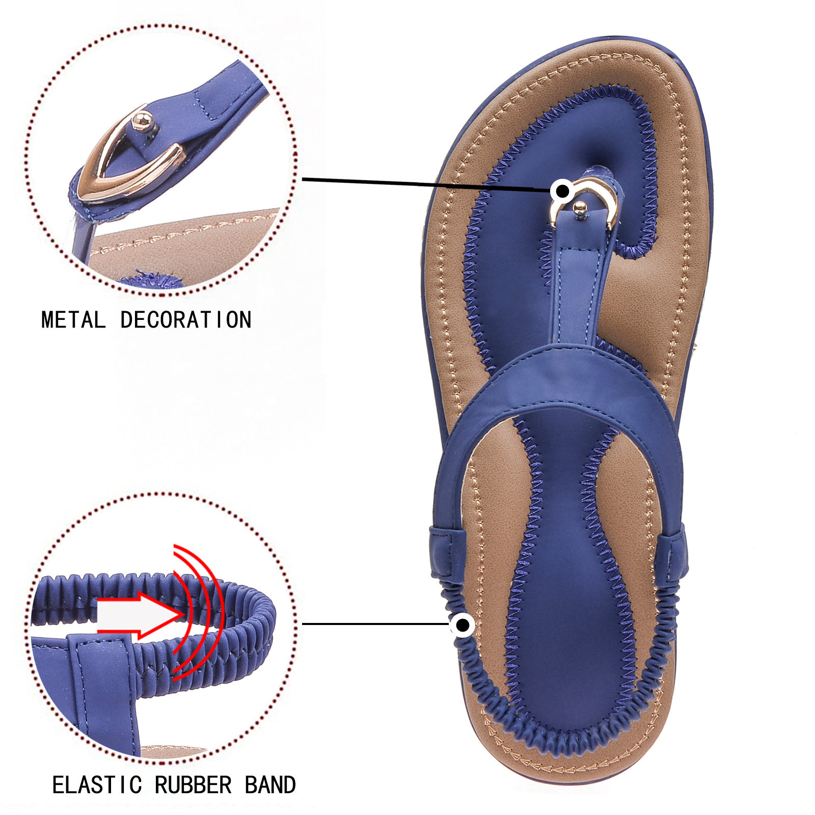 2026 Women Sandals Bohemia Cas - Ethnic Fashion In reseña y precio