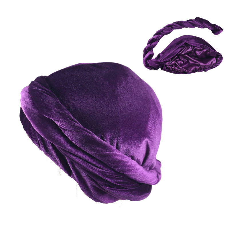 Solid Color Men's Velvet Head  - Ethnic Fashion Men reseña y precio