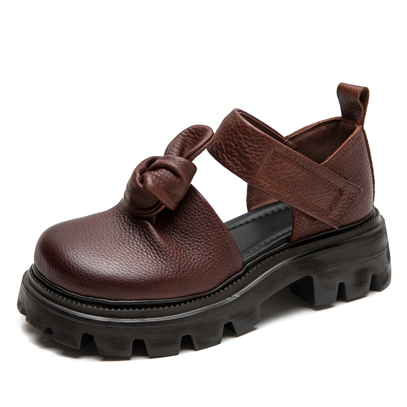 5cm Ethnic Knot Platform Wedge - Ethnic Fashion In reseña y precio