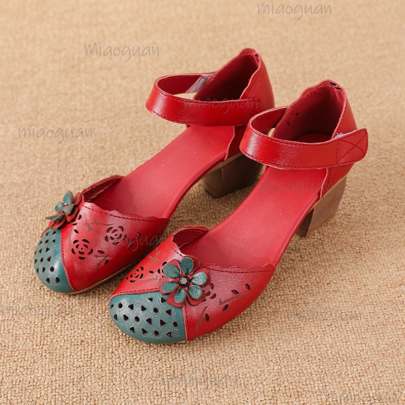 Hollow Out Cover Toe Gladiator - Ethnic Fashion In reseña y precio