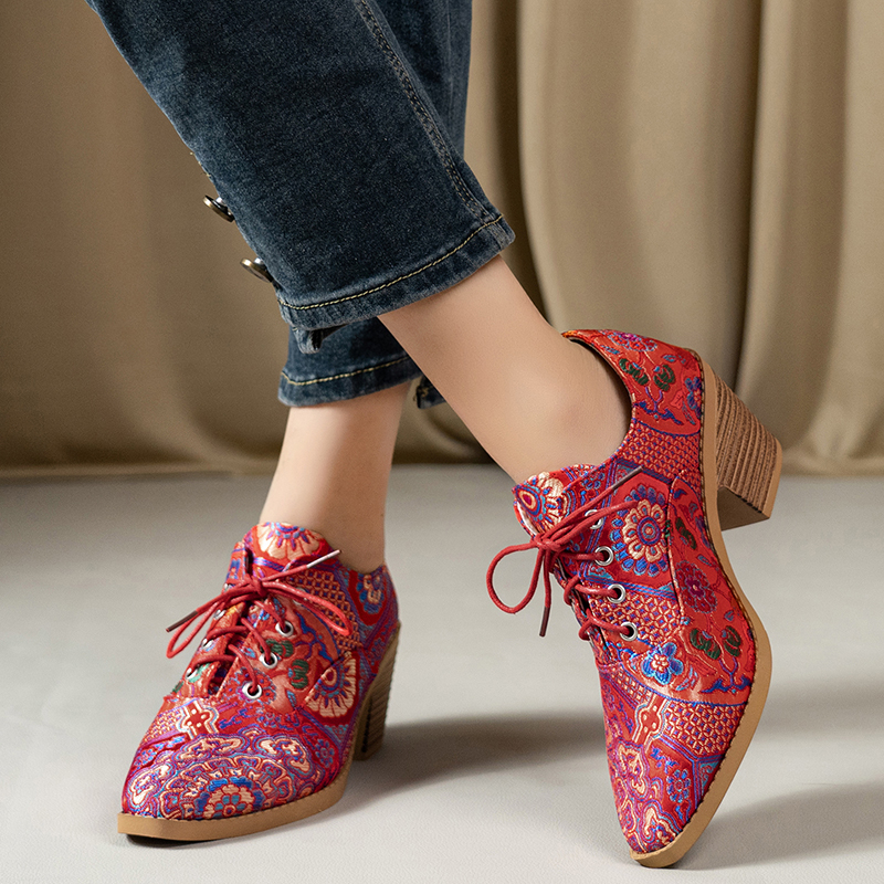 Ethnic Ladies Boots Spring Win - Ethnic Fashion In reseña y precio