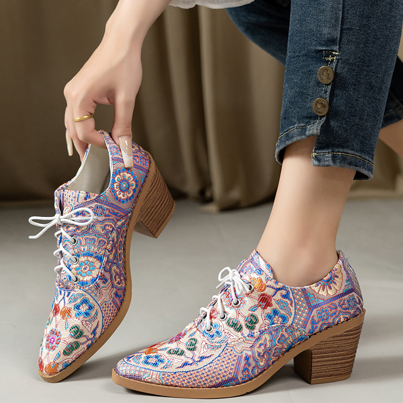 Ethnic Ladies Boots Spring Win - Ethnic Fashion In reseña y precio