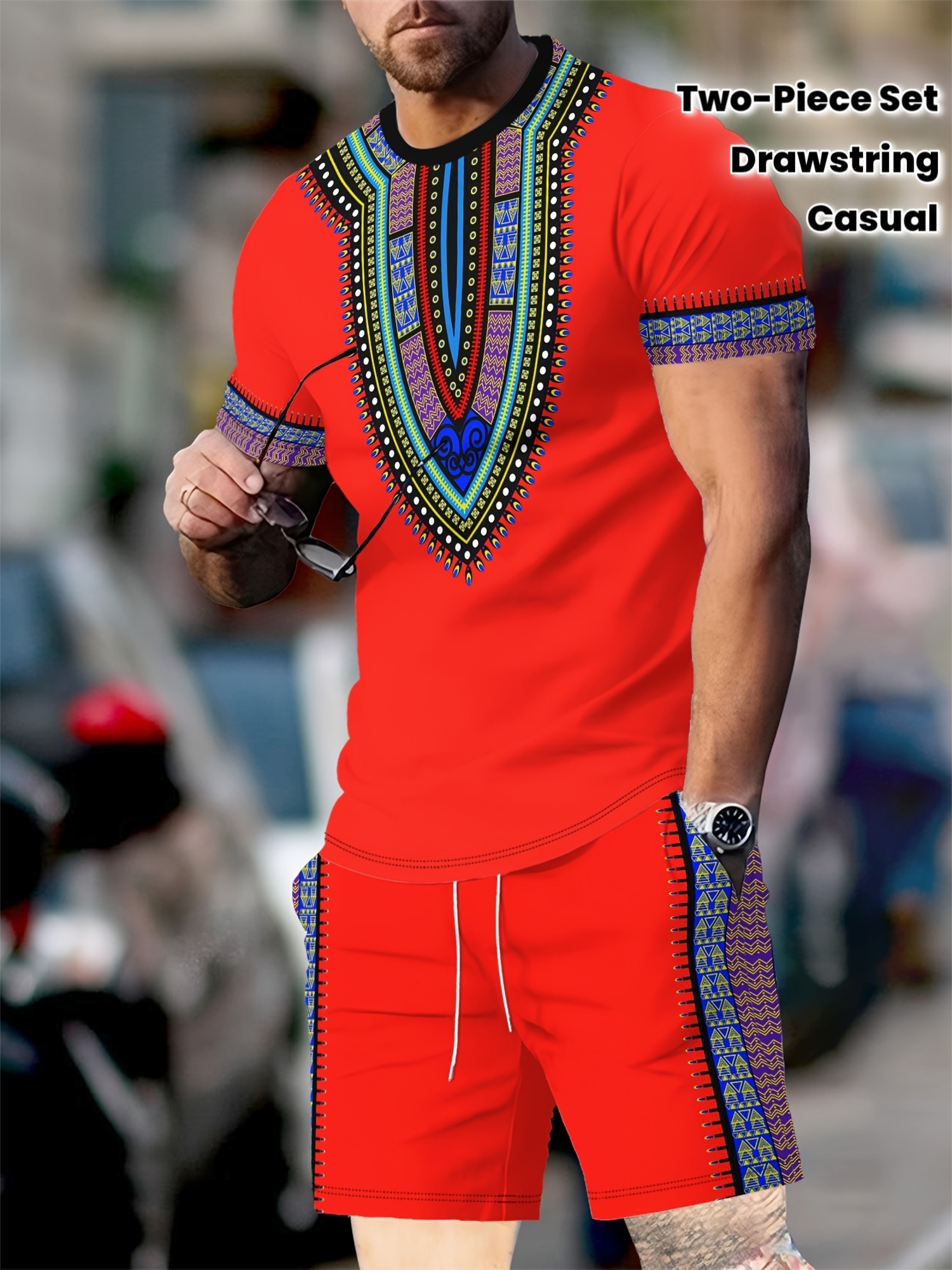 New Men's Suits African Dashik - Dashiki Shirt Men reseña y precio