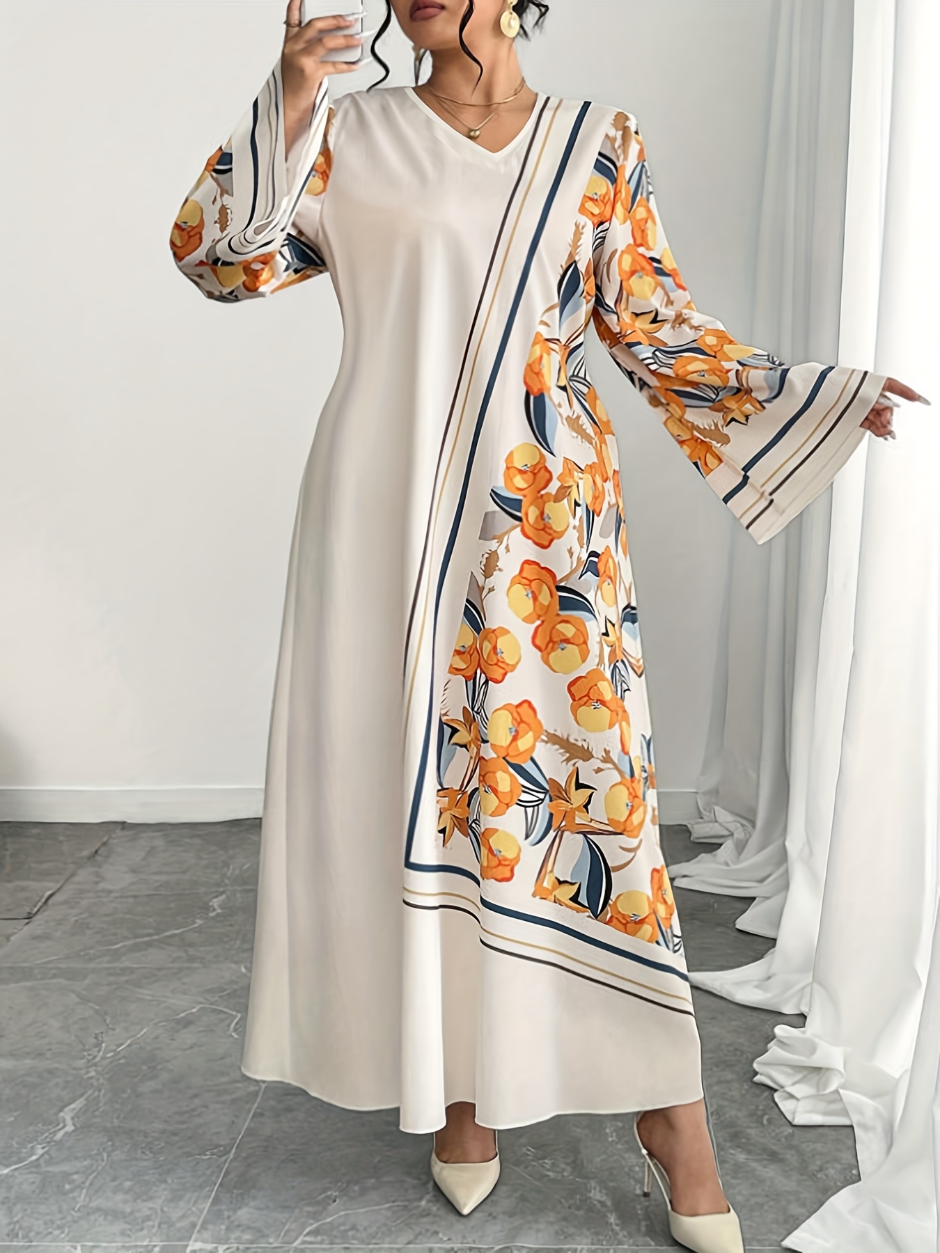 Plus Size Fashionable Women's  - Ethnic Fashion Dress reseña y precio