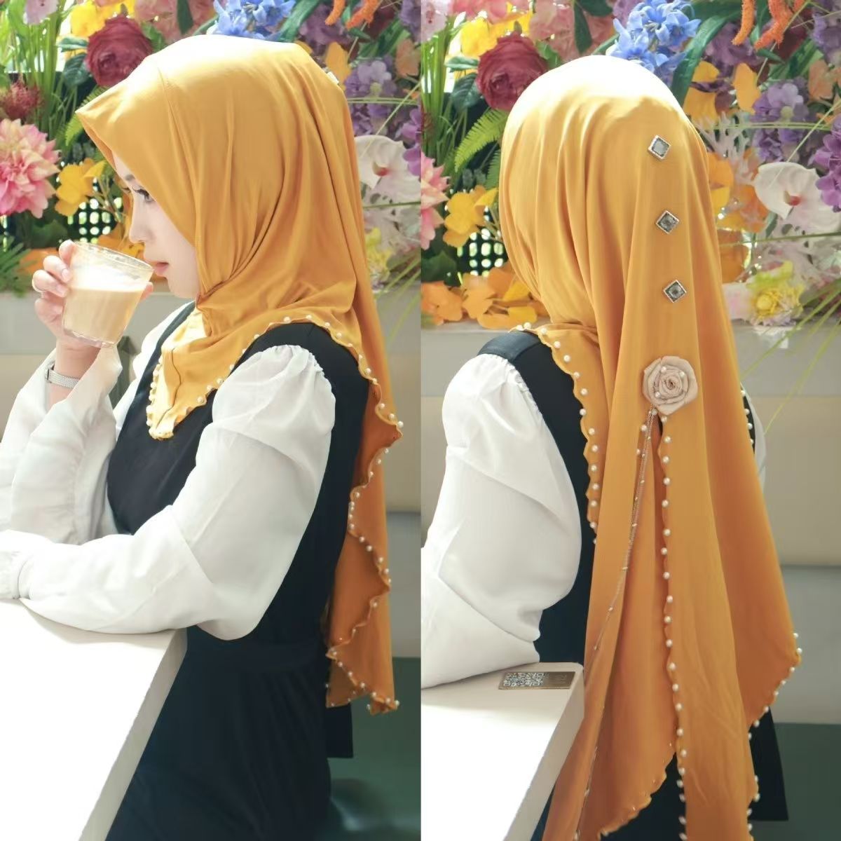 New Hats Hijab Scarf  Ethnic C - Ethnic Fashion In reseña y precio
