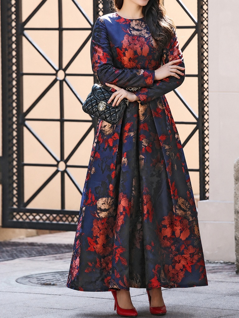 DEVCHATA Plus Size Women Vinta - Ethnic Fashion Dress reseña y precio