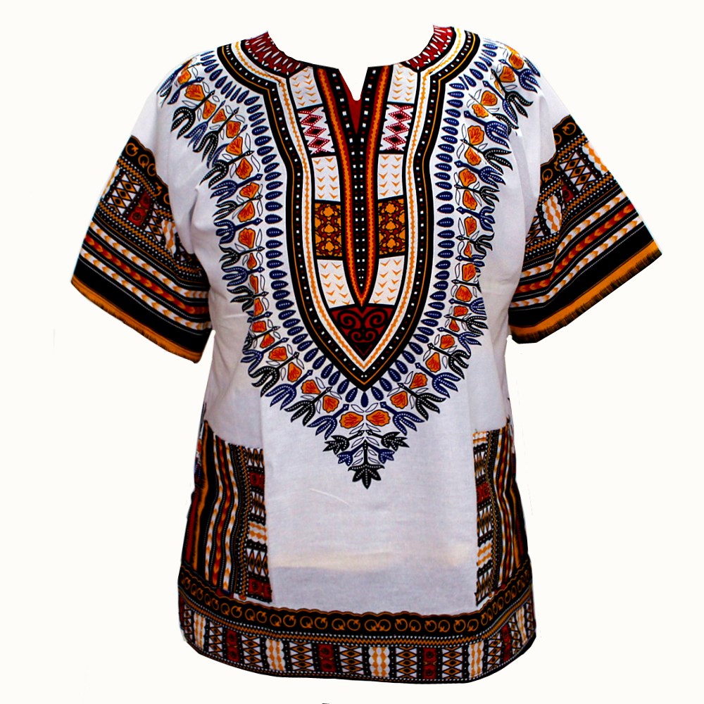 (fast shipping) 2016 Newest Fa - Dashiki Shirt Men reseña y precio