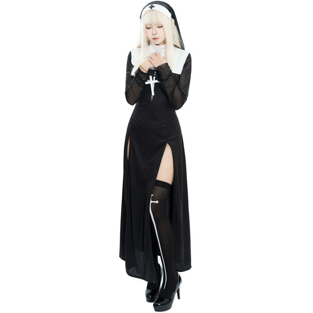 Maria Nun Costume Dress Stage  - Ethnic Fashion Dress reseña y precio