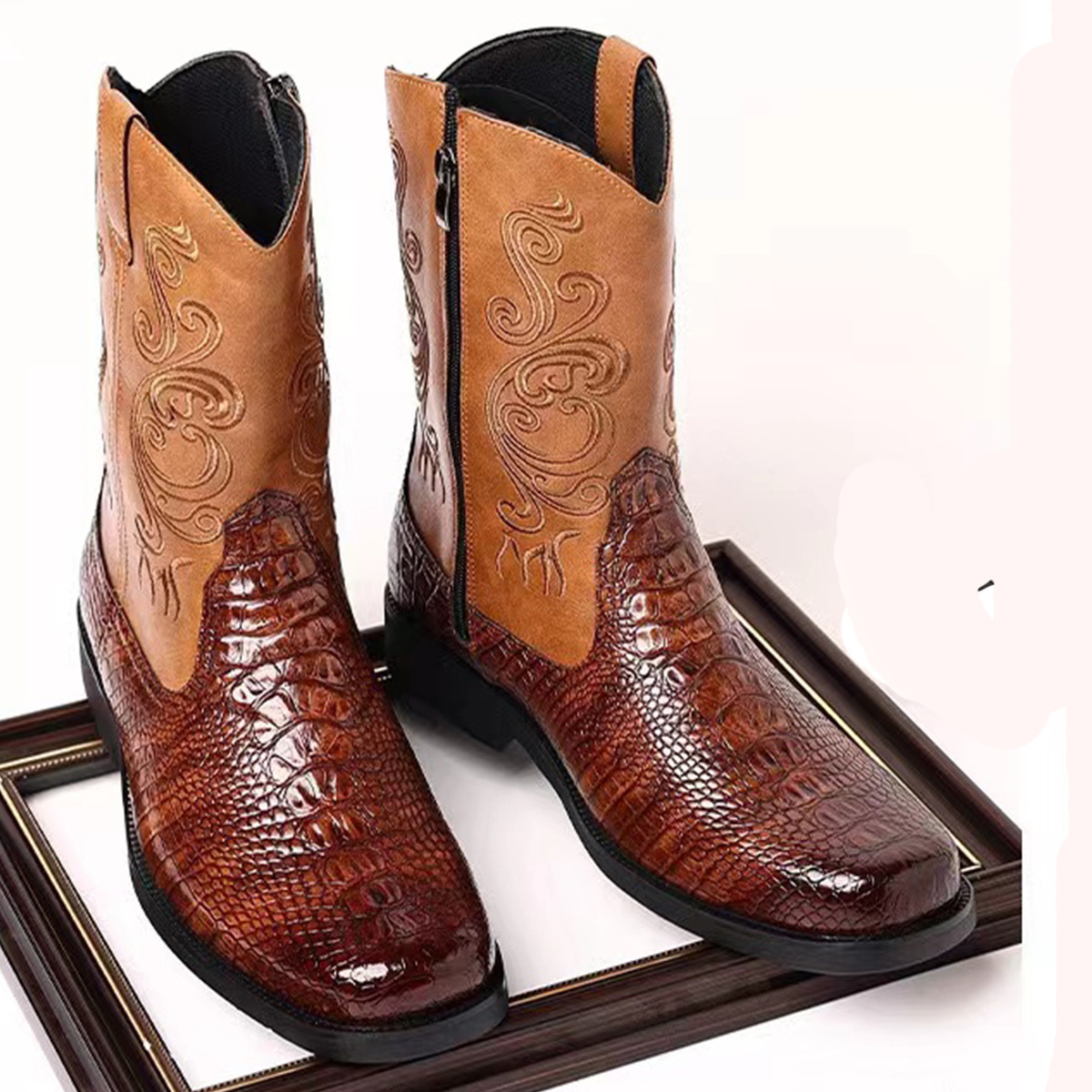 Fashionable Embossed Casual Me - Ethnic Fashion Men reseña y precio