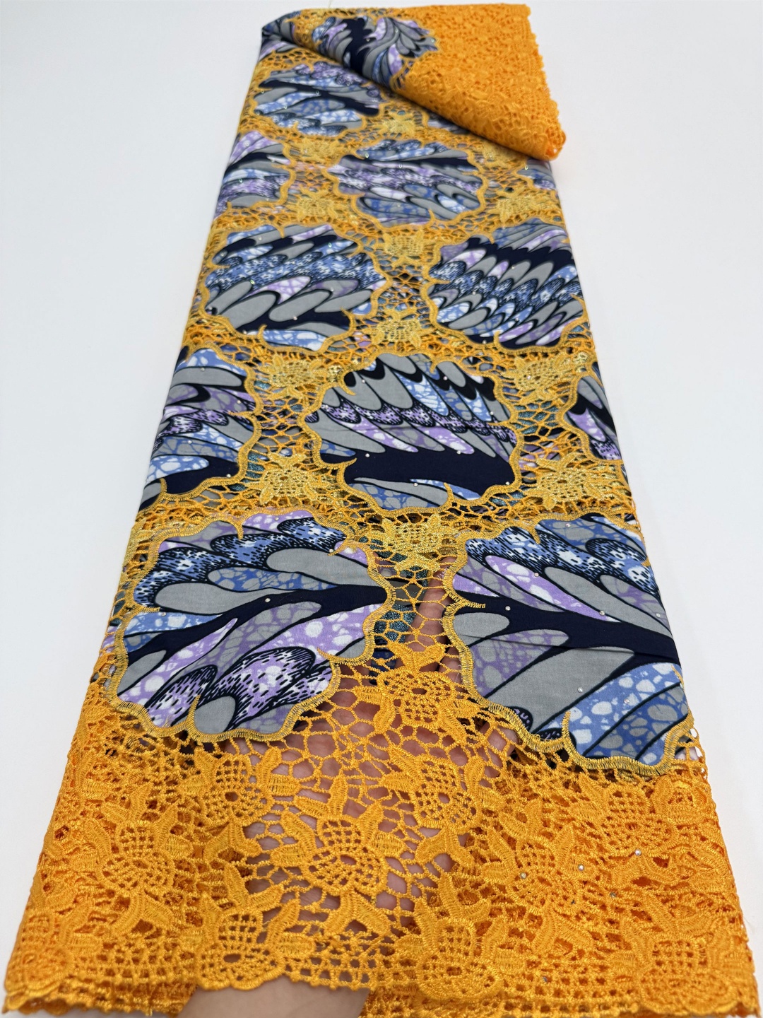 Luxury 5Yards African Wax Broc - African Ankara Print reseña y precio