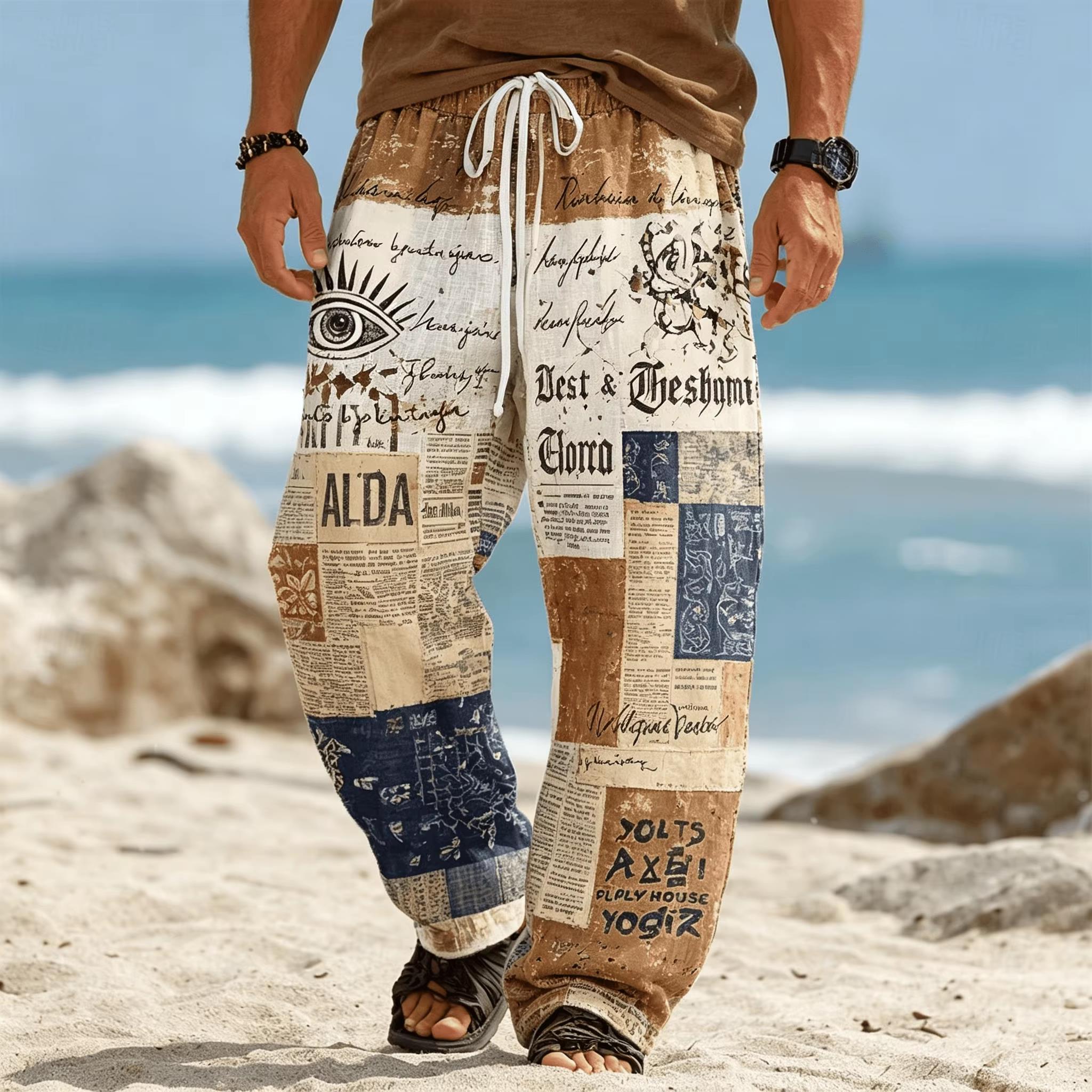 Summer Fashion New Bohemian Et - Ethnic Fashion Men reseña y precio
