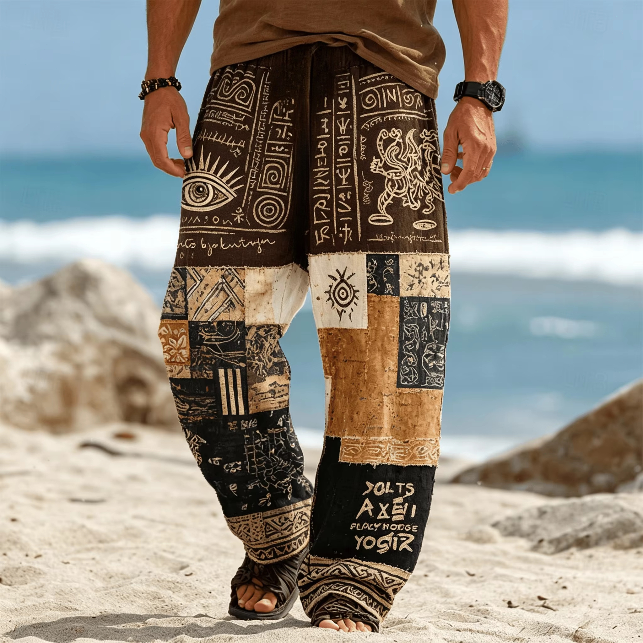 Summer Fashion New Bohemian Et - Ethnic Fashion Men reseña y precio